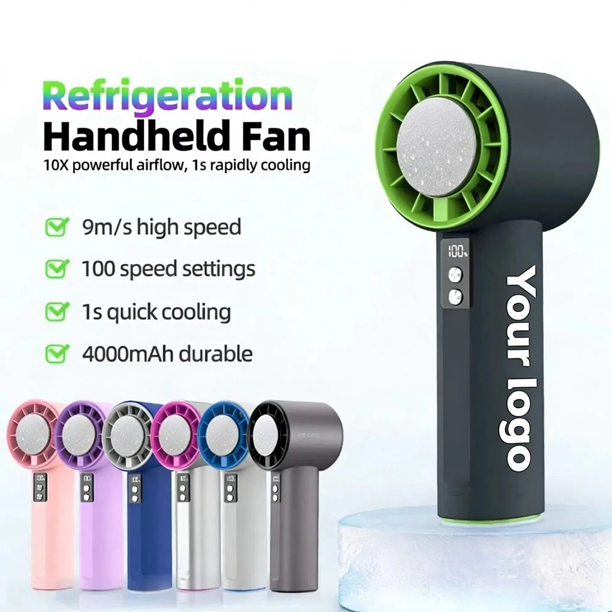 Ventilateur Mini Portable à Main Rechargeable 2026